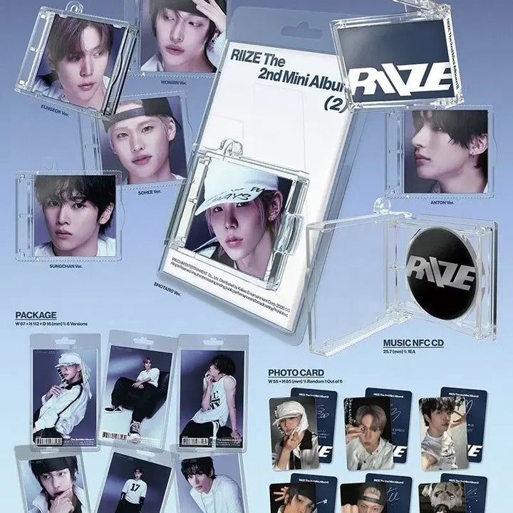 [BUNJANG] RIIZE The 2nd Mini Album II Smalls Case Photocard / 라이즈 스미니 미개봉, 베리즈 영통 포카 양도