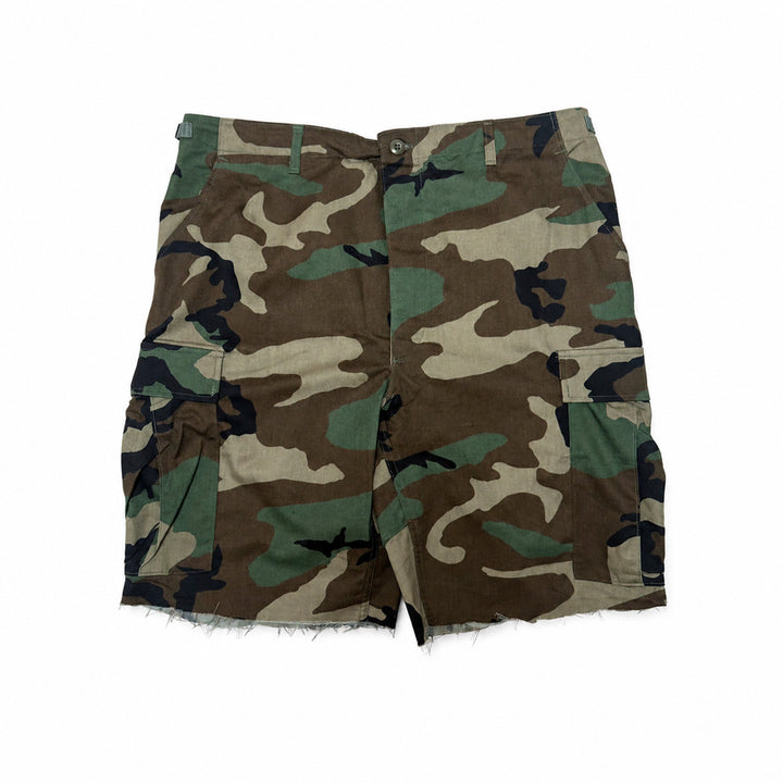 [BUNJANG] [L] Military Woodland Cut-Off Shorts / [L] Military 밀리터리 우드랜드 컷 오프 반바지