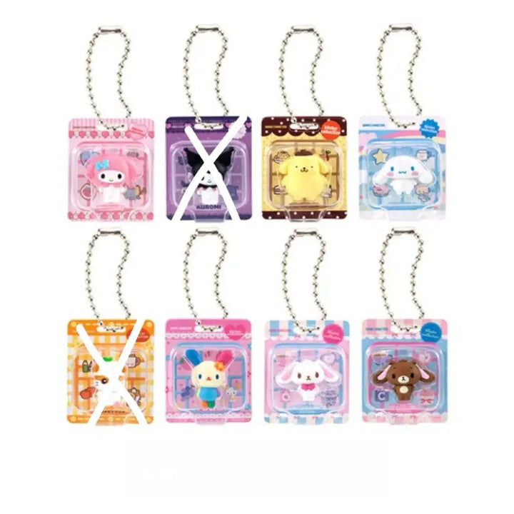 [BUNJANG] Bandai Sanrio Package Miniature Collection Gacha Usahana Shirousa / 반다이 산리오 패키지 미니어처 컬렉션 가챠 우사하나 시로우사