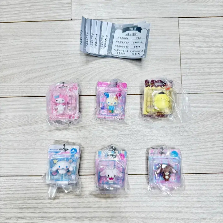 [BUNJANG] Bandai Sanrio Package Miniature Collection Gacha Usahana Shirousa / 반다이 산리오 패키지 미니어처 컬렉션 가챠 우사하나 시로우사