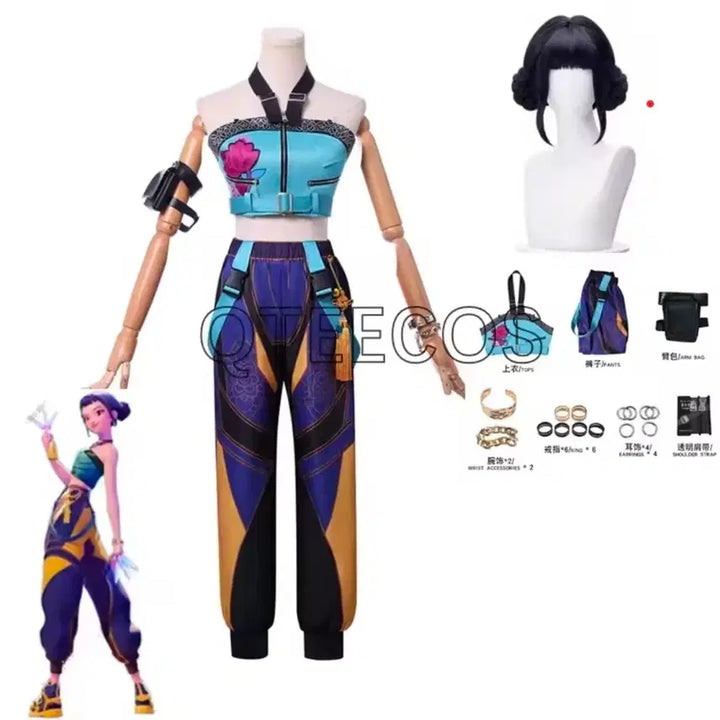 [BUNJANG] Demon Hunters Joy Cosplay Costume Set / [급처] 케이팝 데몬헌터스 조이 코스프레