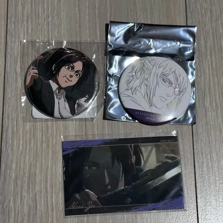 [BUNJANG] Attack on Titan Hanji Can Badge Photocard / 7월 상품 정리 할인가 진격의 거인 한지 캔뱃지 포카