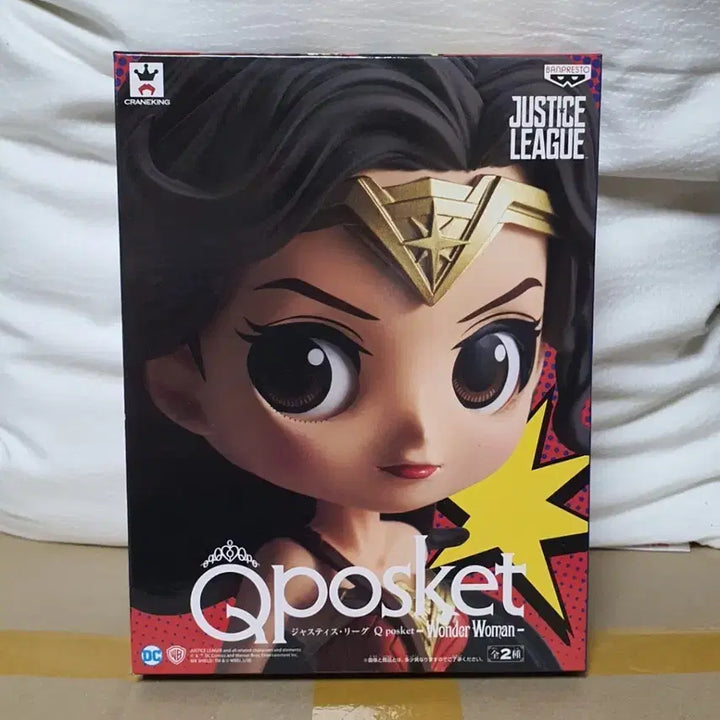 [BUNJANG] Qposket Justice League Wonder Woman B Figure / [정품] 큐포스켓 저스티스 리그 원더우먼 B