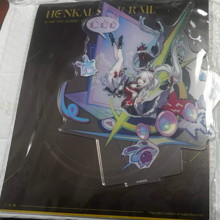 [BUNJANG] Honkai: Star Rail Himeko &amp; Sparkle Official Goods Acrylic Stand / 붕괴스타레일 효광, 스파키 공식 굿즈