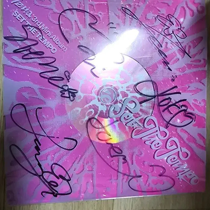 [SOLD OUT] [BUNJANG] IZNA Set The Tempo 3rd Mini Album Signed Album / 이즈나 izna 비매 싸인앨범