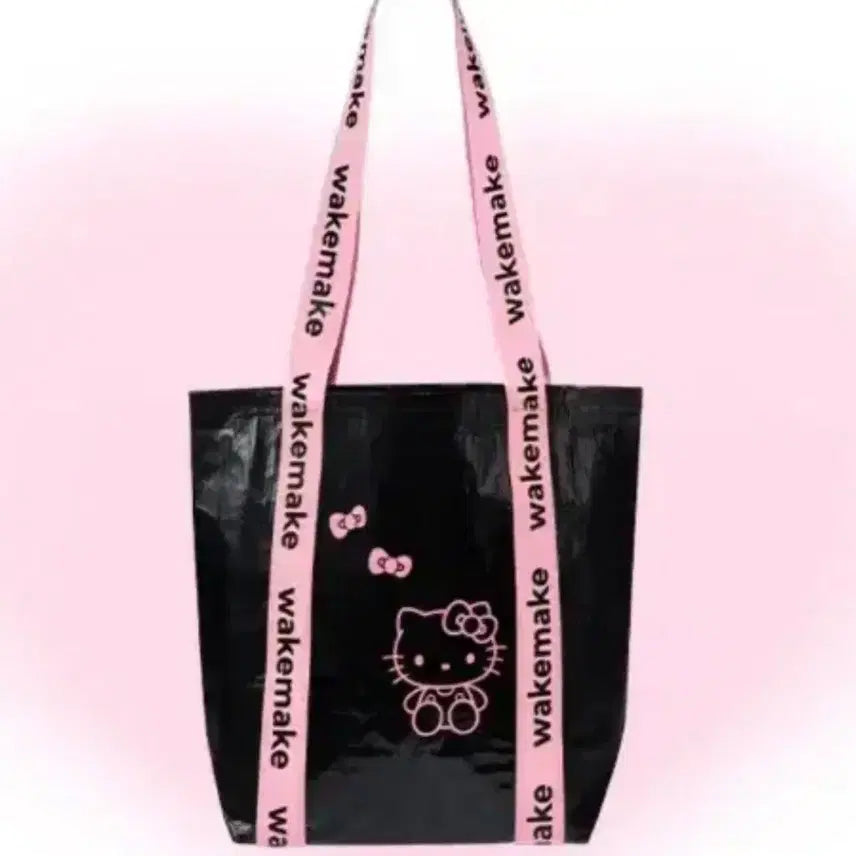 [BUNJANG] WAKEMAKE x Hello Kitty Taplin Bag / 웨이크메이크 헬로키티 타포린백