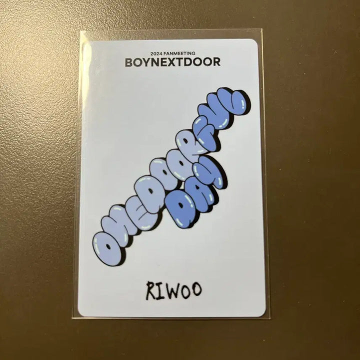 [BUNJANG] BOYNEXTDOOR Riwoo Wonderful Day Photocard / 보이넥스트도어 보넥도 리우 원더풀데이 포토카드