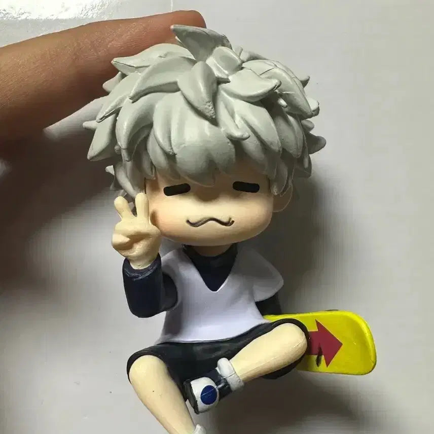 [BUNJANG] Killua Noodle Stopper Figure (Unofficial) / 비공식 키르아 피규어 (하자 있