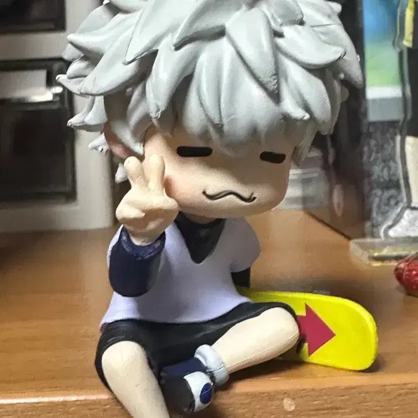 [BUNJANG] Killua Noodle Stopper Figure (Unofficial) / 비공식 키르아 피규어 (하자 있