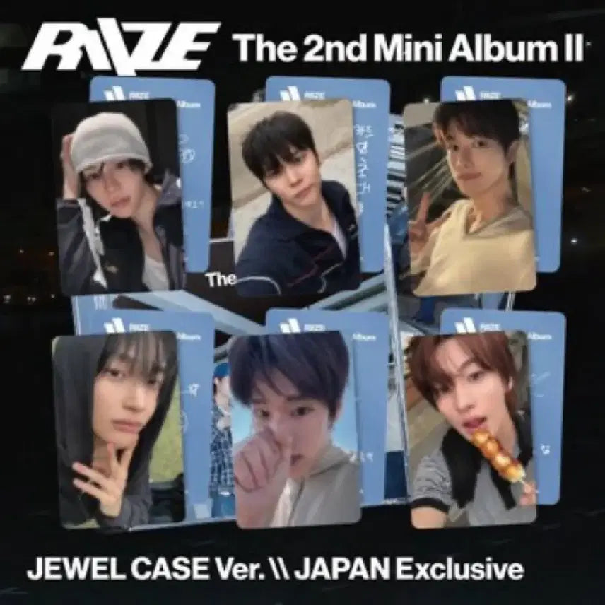 [BUNJANG] RIIZE Mini 2nd Album Japan Exclusive Jewel Case Split Set / [완료] 라이즈 미니 2집 재팬 익스클루시브 쥬얼케이스 분철