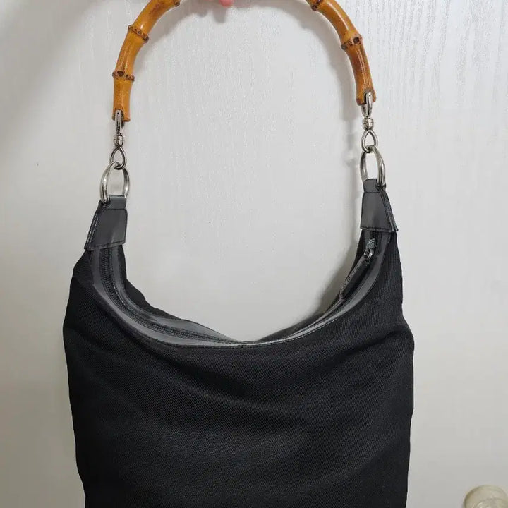 [BUNJANG] Gucci Bamboo Hobo Bag Black / (정품) 구찌 뱀부 호보백 블랙