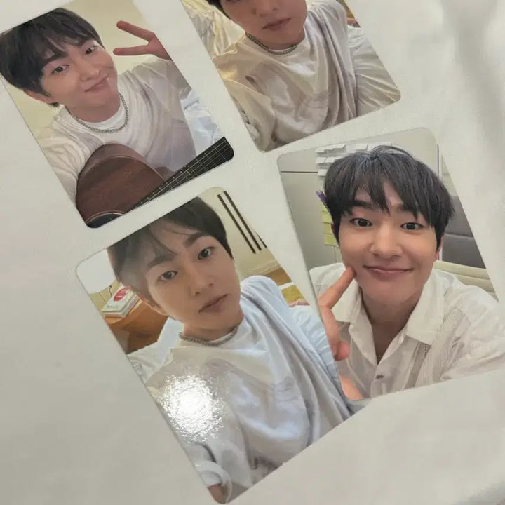 [BUNJANG] SHINee Onew Flow Photocard Bundle Set (4 pcs) / 샤이니 온유 플로우 포카 3장일괄