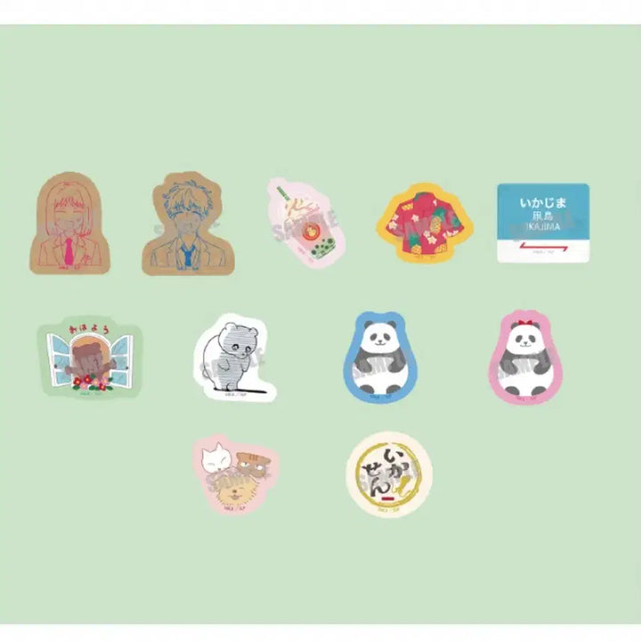 [BUNJANG] Skip and Loafer Sticker Set / 스킵과로퍼 후레이크 스티커 세트