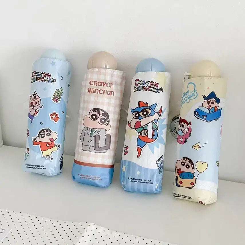 [SOLD OUT] 짱구 우산 접이식 미니우산 우양산 휴대용 새상품
