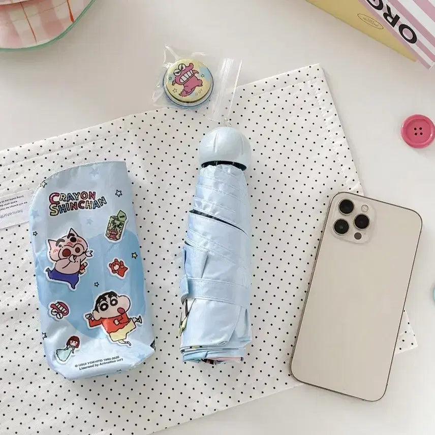 [SOLD OUT] 짱구 우산 접이식 미니우산 우양산 휴대용 새상품