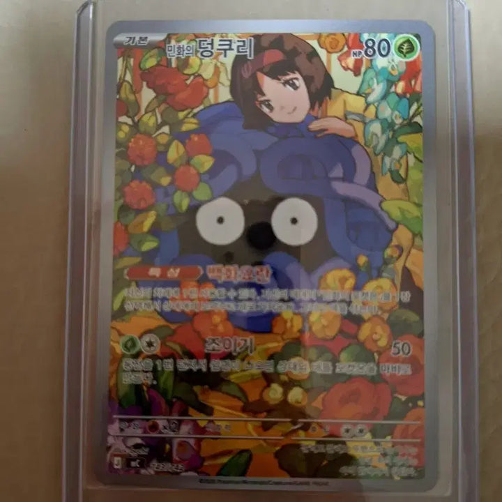 [BUNJANG] Pokemon Card Dewgong Illustration Rare / 포켓몬 카드 민화의 덩쿠리