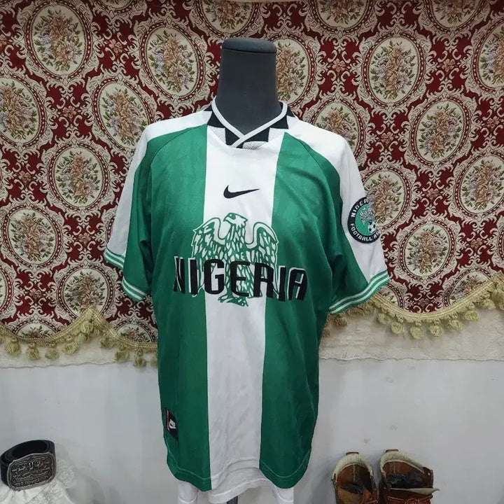 [BUNJANG] Nike Nigeria 96-97 Home Jersey Replica / 나이키 나이지리아 96-97 홈  져지 레플리카