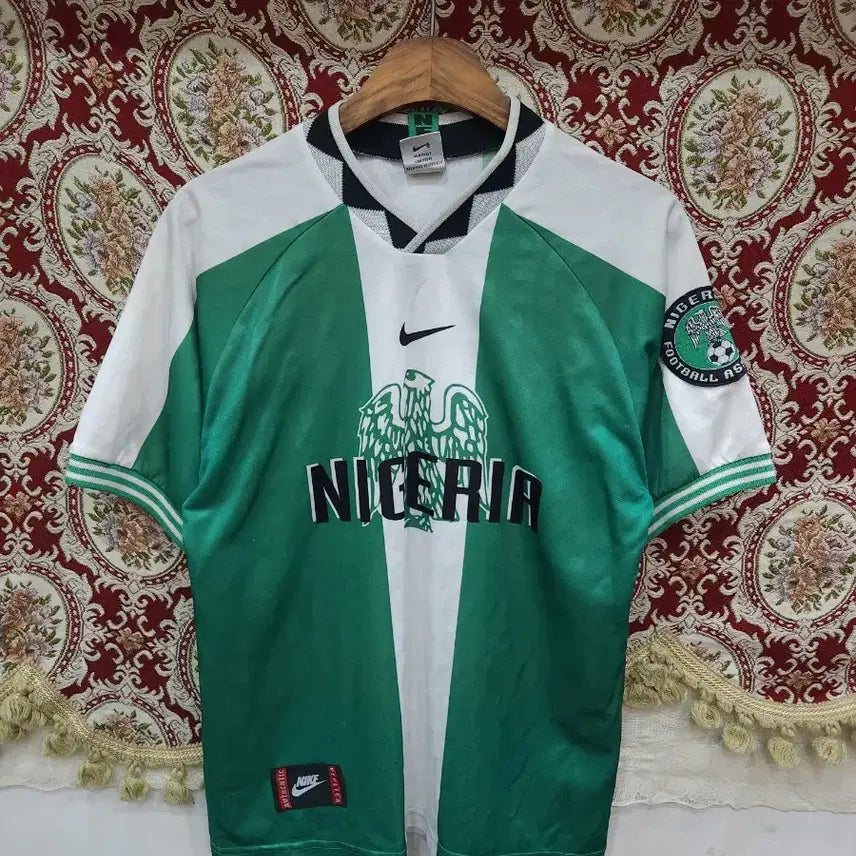 [BUNJANG] Nike Nigeria 96-97 Home Jersey Replica / 나이키 나이지리아 96-97 홈  져지 레플리카