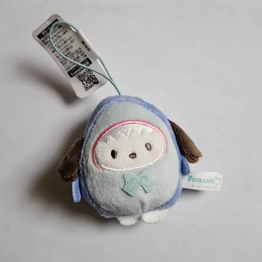 [BUNJANG] Sanrio Amuse Mascot Pochacco Shark Plush / 산리오 어뮤즈먼트 상어 마스코트 포차코 인형