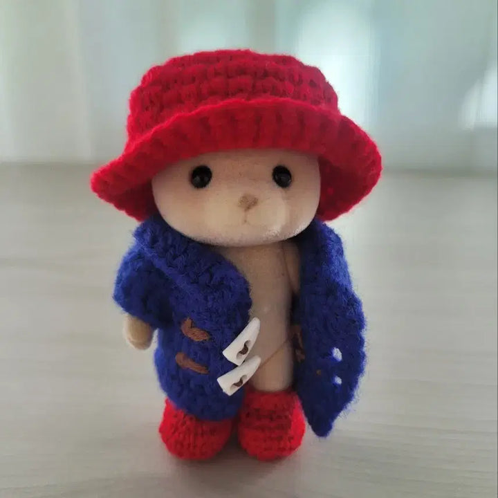 [BUNJANG] Sylvanian Families Paddington Bear Outfit Set / 실바니안 패딩턴 옷!!