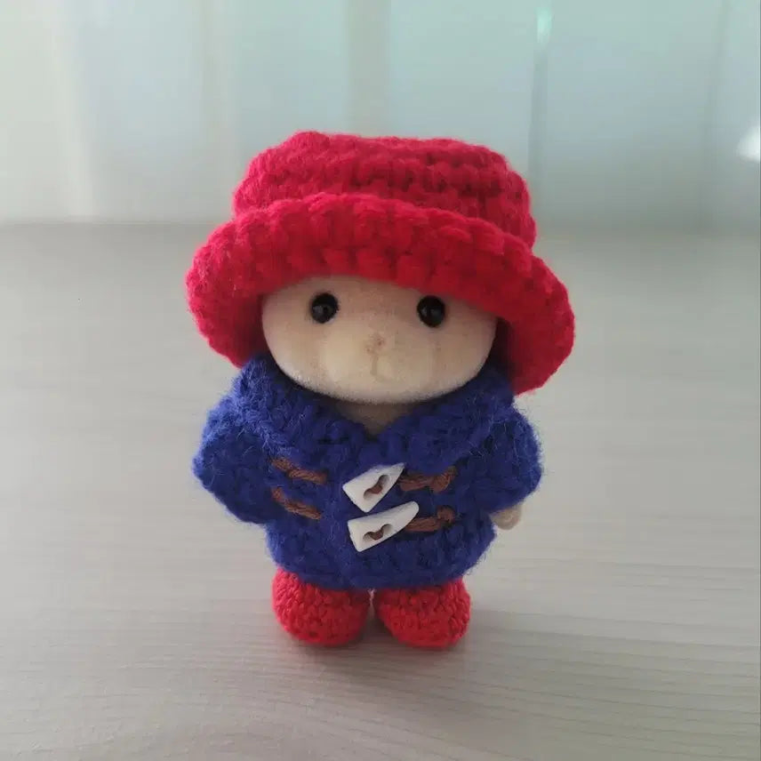 [BUNJANG] Sylvanian Families Paddington Bear Outfit Set / 실바니안 패딩턴 옷!!