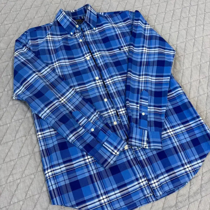 [BUNJANG] Polo Ralph Lauren Classic Fit Checkered Shirt / 폴로 랄프로렌 클래식핏 체크셔츠