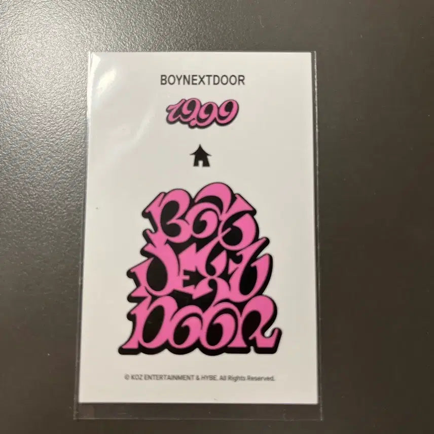 [BUNJANG] BOYNEXTDOOR 19.99 Binder POB Photocard Set / 보이넥스트도어 보넥도 19.99바인더특전 성호리우명재현태운학