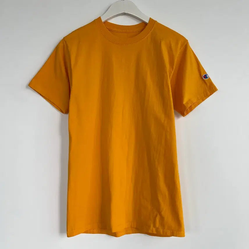 [BUNJANG] Champion Short Sleeve T-Shirt Yellow Size S / 챔피온 반팔티 옐로우 S사이즈