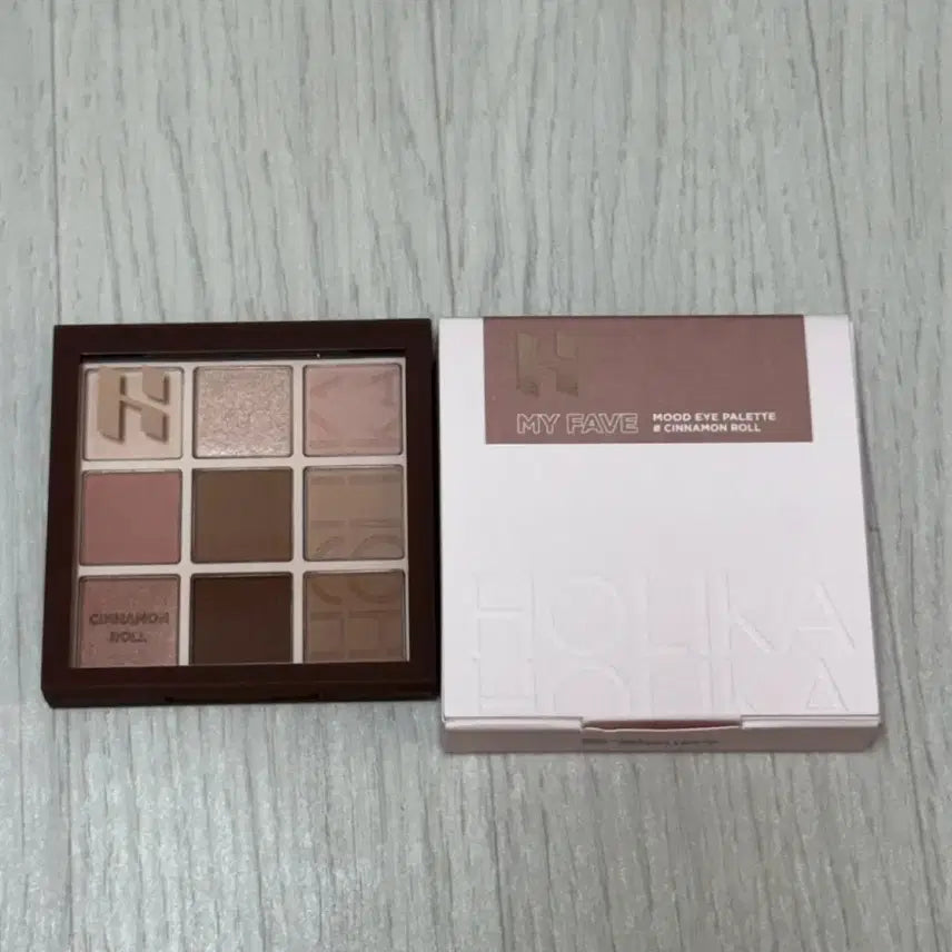 [BUNJANG] Holika Holika My Fave Mood Eye Palette Cinnamonroll / 홀리카홀리카 마이페이브 무드 아이 팔레트 시나몬롤