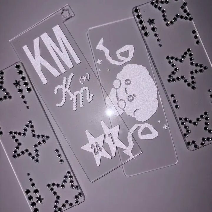 [BUNJANG] TWS Kyungmin "Bonbori" Acrylic Reflective Sticker Bundle Set / [일괄] 투어스 tws 경민 응원봉 아크릴 반사스티커