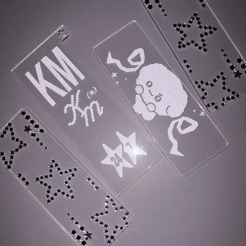 [BUNJANG] TWS Kyungmin "Bonbori" Acrylic Reflective Sticker Bundle Set / [일괄] 투어스 tws 경민 응원봉 아크릴 반사스티커