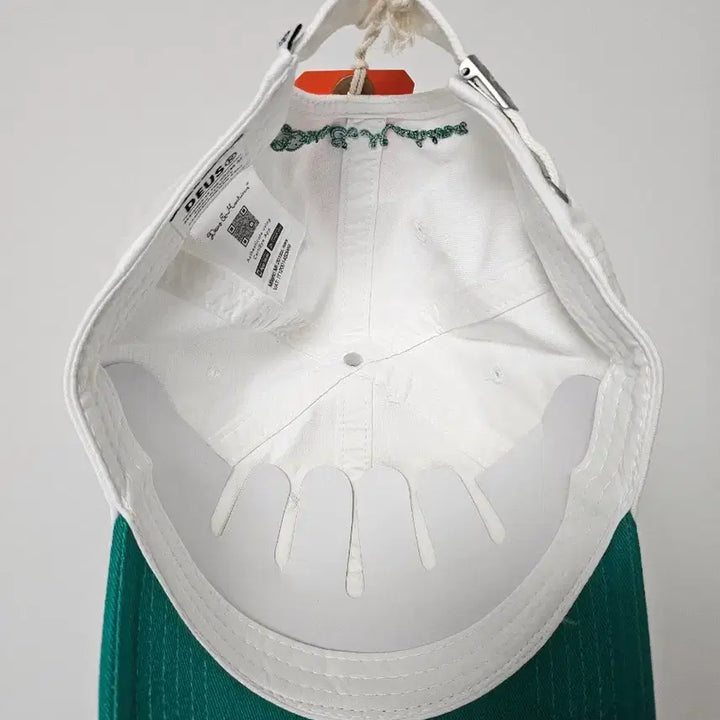 [BUNJANG] Deus Ex Machina Sonoma Custom Ball Cap White/Green / [새상품]데우스 커스텀 볼캡 화이트/그린