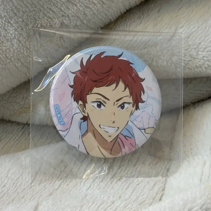 [BUNJANG] Free! the final stroke Asahi Shiina Can Badge (44mm) / Free! 프리! 시이나 아사히 캔뱃지