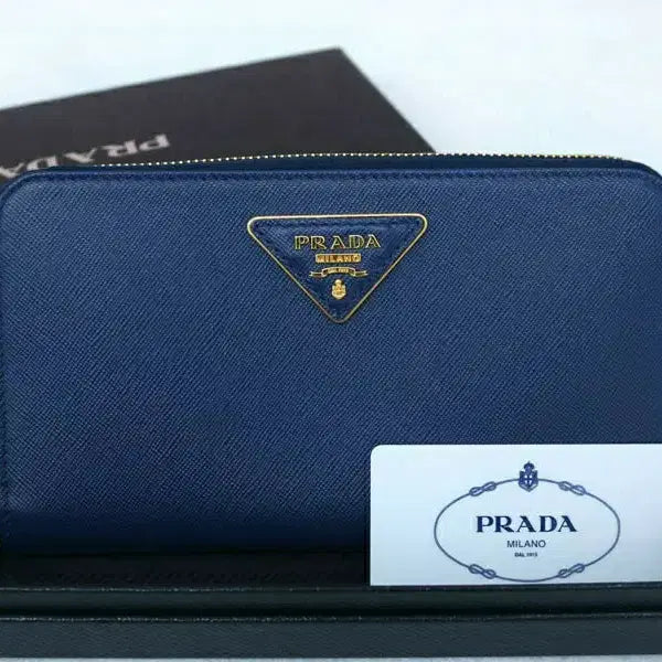 [BUNJANG] Prada Zipper Long Wallet / 정품) 프라다 장지갑 지퍼돌이