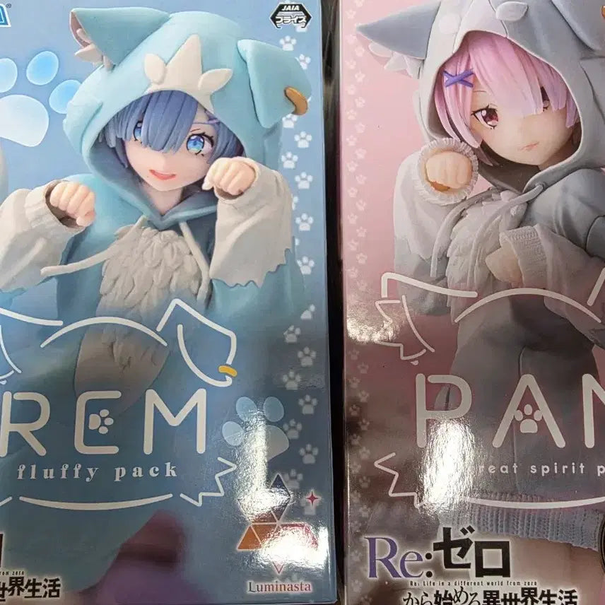 [BUNJANG] Re:Zero Rem (Luminasta) / Ram (Super Premium) Figure Set / 리제로 렘(루미나스타)/람(슈퍼프리미엄)