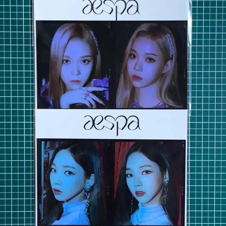 [BUNJANG] Aespa Karina Winter Black Mamba Hologram Film Photocard (Sealed) / 미개봉) 에스파 카리나 윈터 블랙맘바 홀로그램 필름 포카 ㅅㅊ 레모네이드