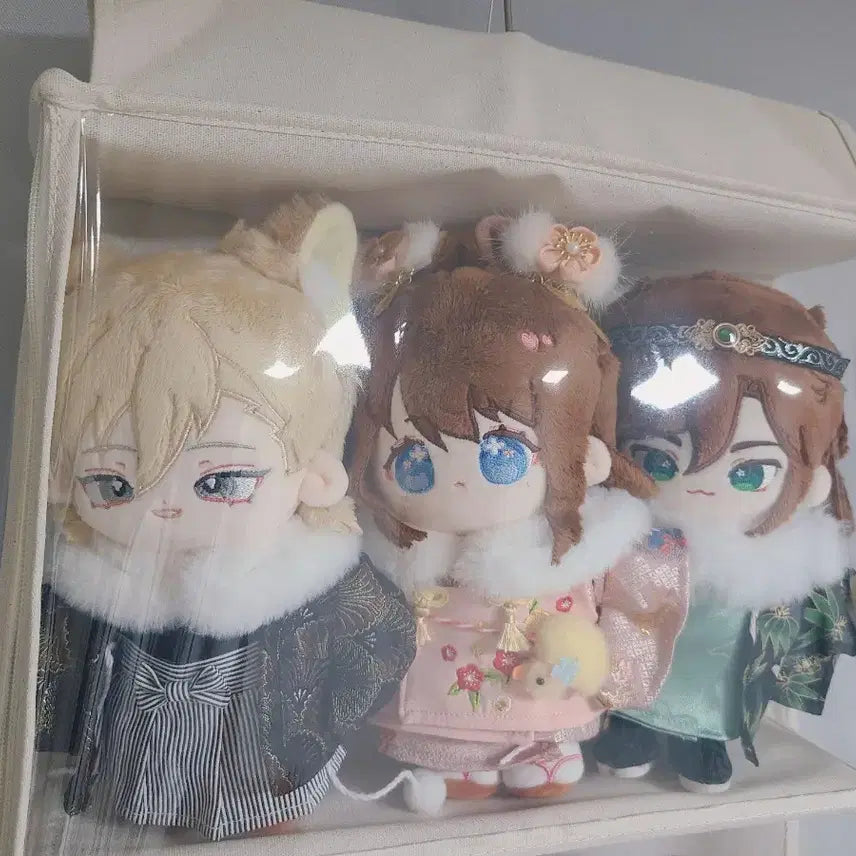 [BUNJANG] Ensemble Stars Kaoru Anzu Madara 20cm Plush Doll Bundle Set / 앙상블스타즈 앙스타 카오루 안즈 마다라 속성 솜인형