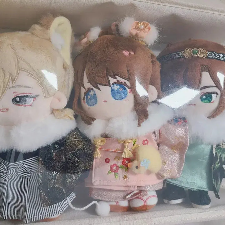 [BUNJANG] Ensemble Stars Kaoru Anzu Madara 20cm Plush Doll Bundle Set / 앙상블스타즈 앙스타 카오루 안즈 마다라 속성 솜인형