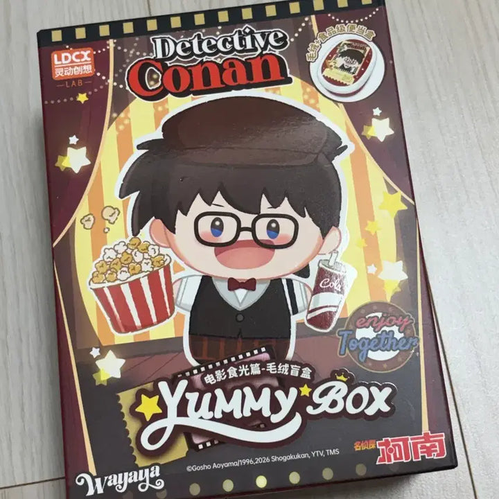 [BUNJANG] Detective Conan Yummy Box Popcorn Edition / 명탐정 코난 Yummy Box