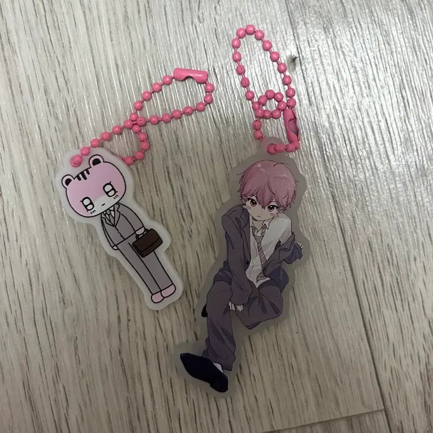[BUNJANG] Plaive Bambi Acrylic Keyring / 플레이브 밤비 아크릴 키링 생카 생일카페