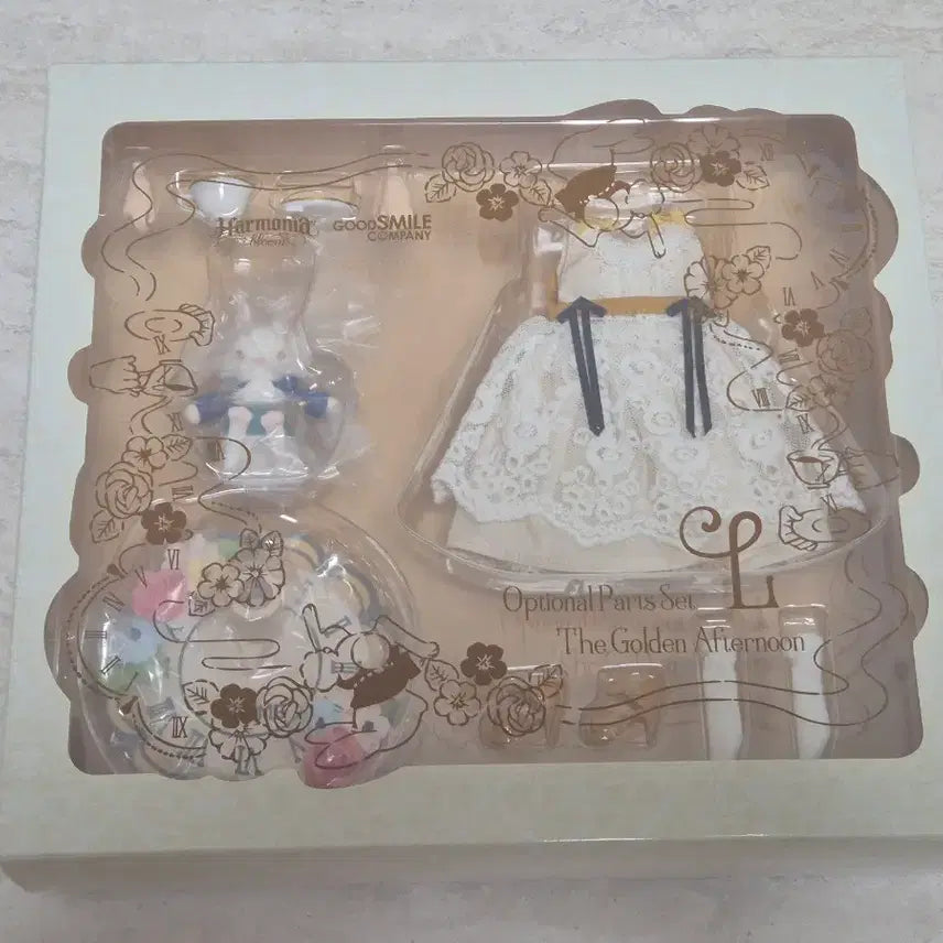[BUNJANG] Harmonia Bloom Golden Afternoon Doll Outfit (Sealed) / 하모니아 블룸 BJD 골든 애프터눈 인형 의상 미개봉