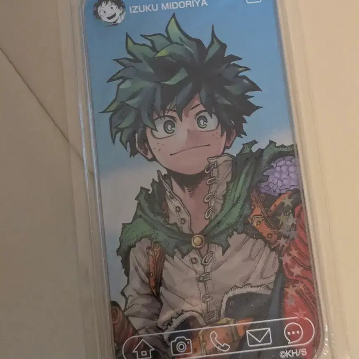 [BUNJANG] My Hero Academia Izuku Midoriya 2025 Birthday Jump Shop Smartphone Acrylic Block (Sealed) / 히로아카 미도리야 스마트폰 아크릴 블록 2025 점프샵 생일굿즈 미개봉