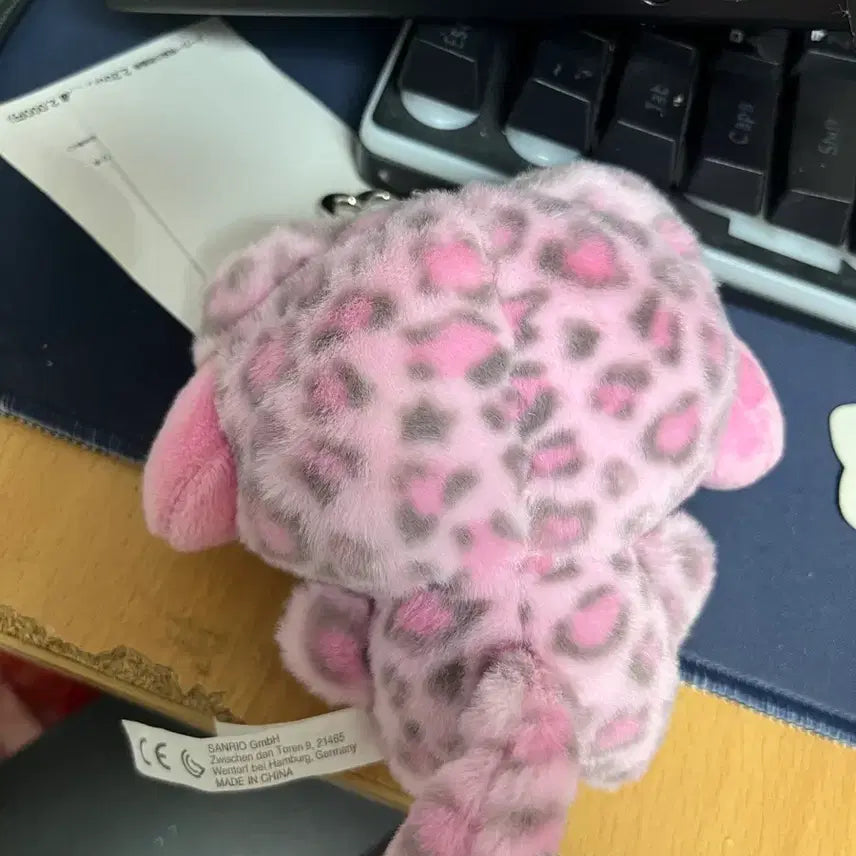 [BUNJANG] Sanrio Gyaruneko Leopard My Melody Mascot / 산리오 갸루네코 호피 마이멜로디 마스코트