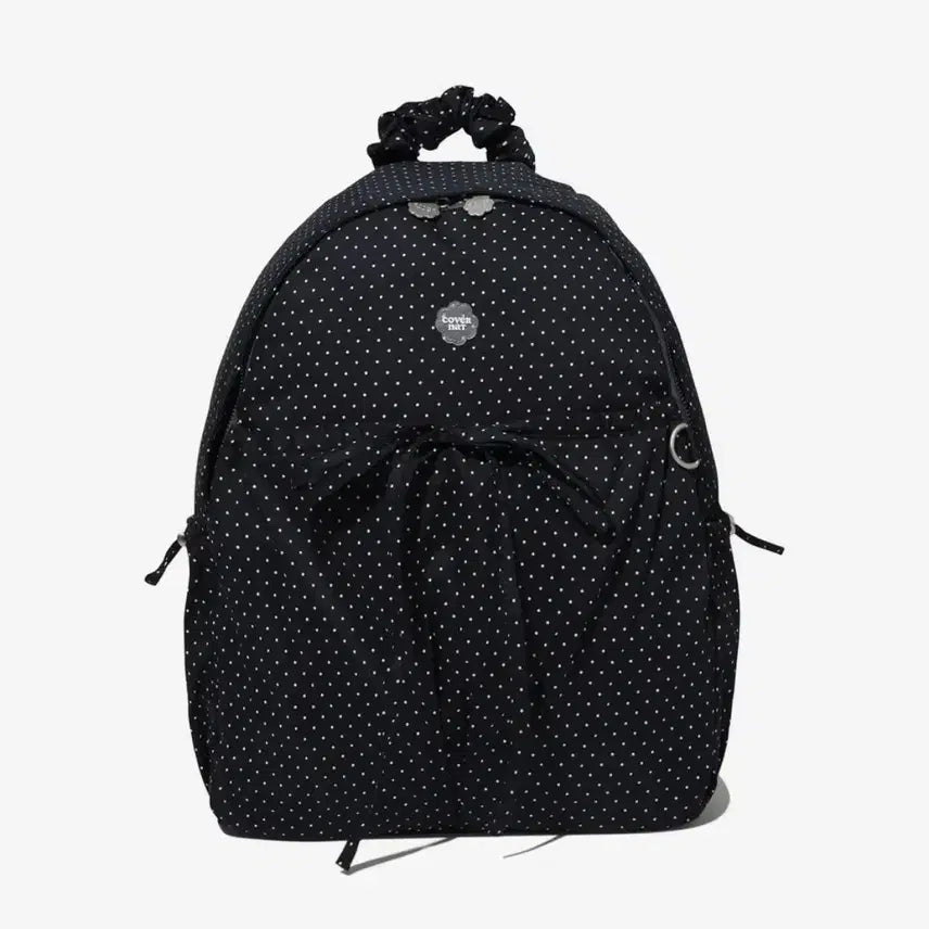 [BUNJANG] Covernat Women Clover Heart Shirring Nylon Backpack Navy / 커버낫우먼 클로버하트 셔링 나일론 백팩 Navy