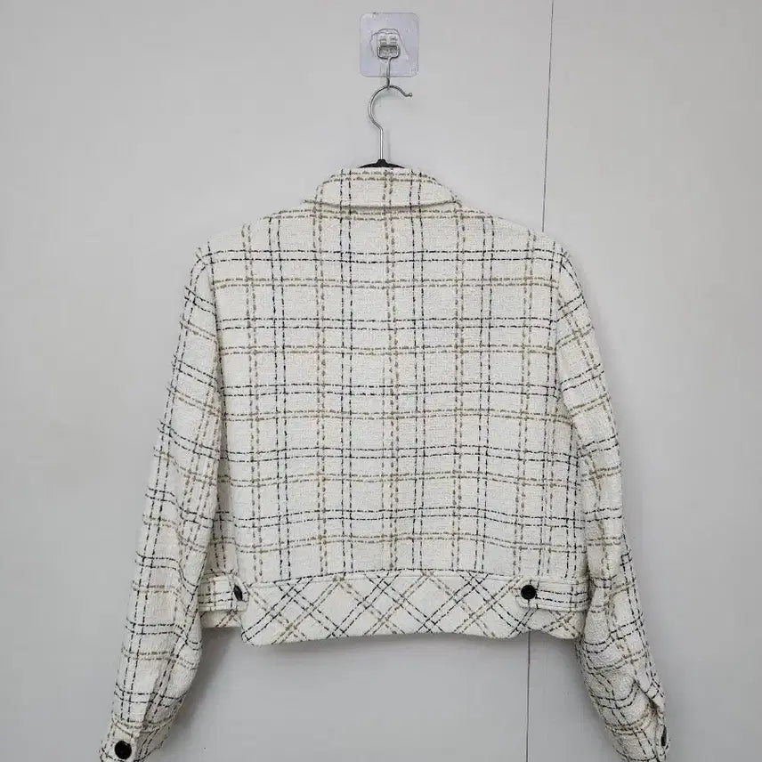 [BUNJANG] LINE Tweed Cropped Jacket / [LINE 라인] 95 66 여 트위드자켓 크롭자켓