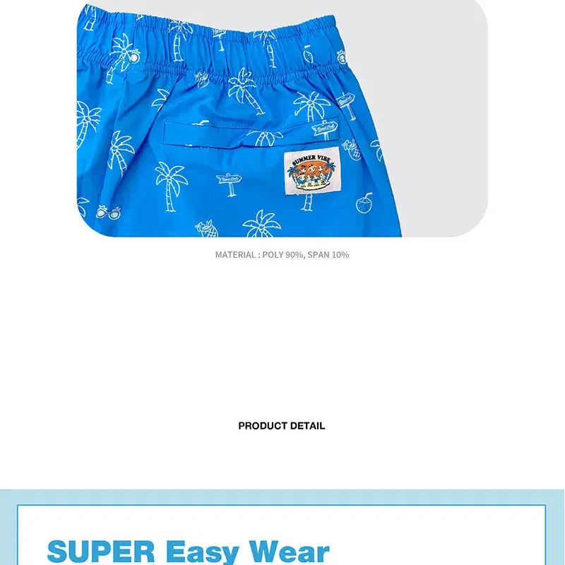[BUNJANG] BTS TinyTAN Holiday on the Island 2-Type Short Pants / BTS TinyTan Holiday on the Island_숏팬츠 2종