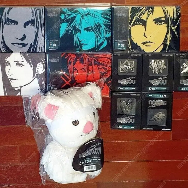 [BUNJANG] Final Fantasy VII Remake Commemorative Lottery Moguri C, D, F Set (Sealed) / 파이널 판타지 7 리메이크 파판7R FFVIIR 발행기념 쿠지 모그리