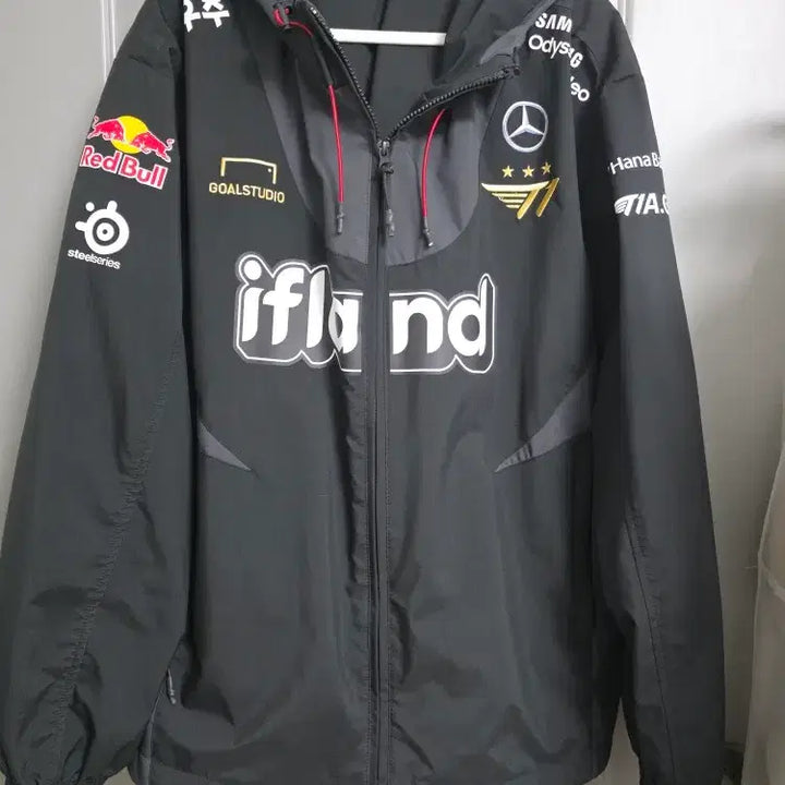 [BUNJANG] T1 2023 Worlds Jacket Black 2XL Unmarked / [t1] 티원 2023 월즈 자켓(검정) 2xl / 노마킹