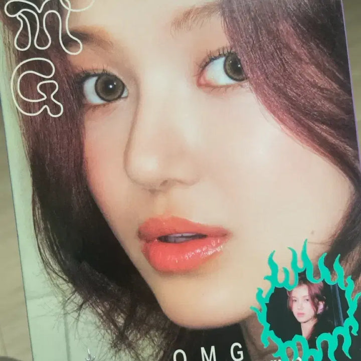 [BUNJANG] NewJeans OMG Message Card Danielle Version / 뉴진스 OMG 메시지 카드 다니엘 버전