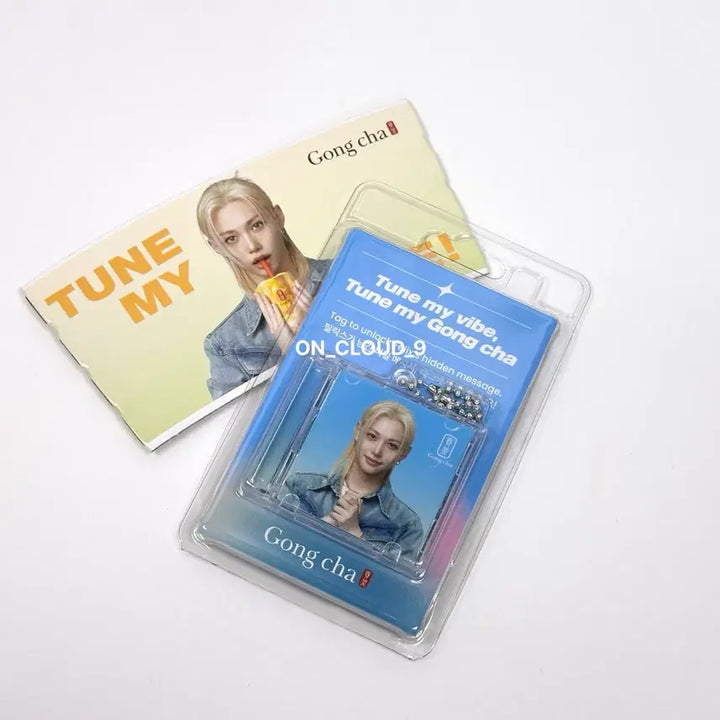 [BUNJANG] Stray Kids Felix Gongcha Voice Keychain (Sealed) / 공차 스트레이키즈 필릭스 CD 보이스 키링